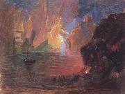 Frederic E.Church Iceberg Fantasy oil painting artist